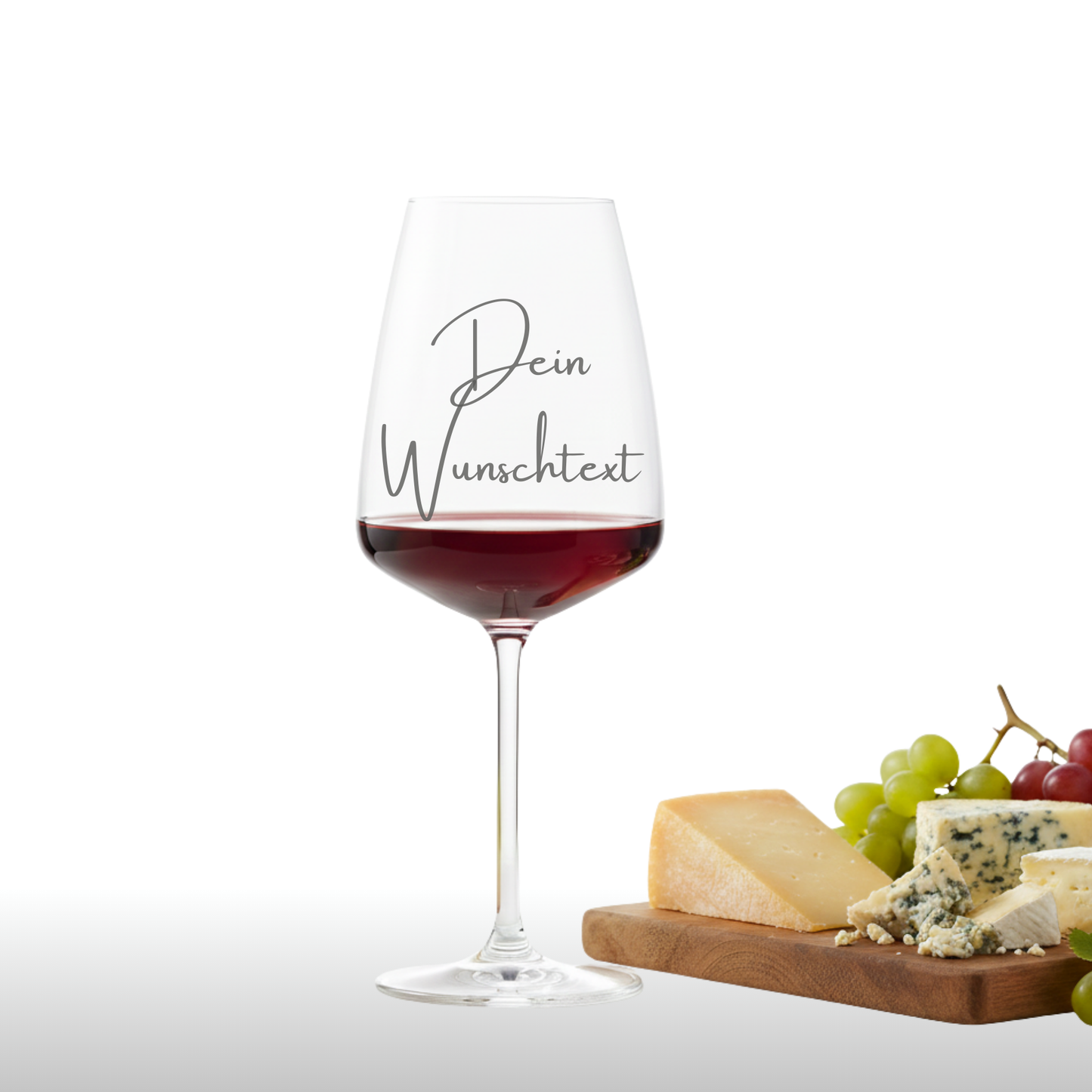 Weinglas personalisierbar mit Namen oder Wunschtext