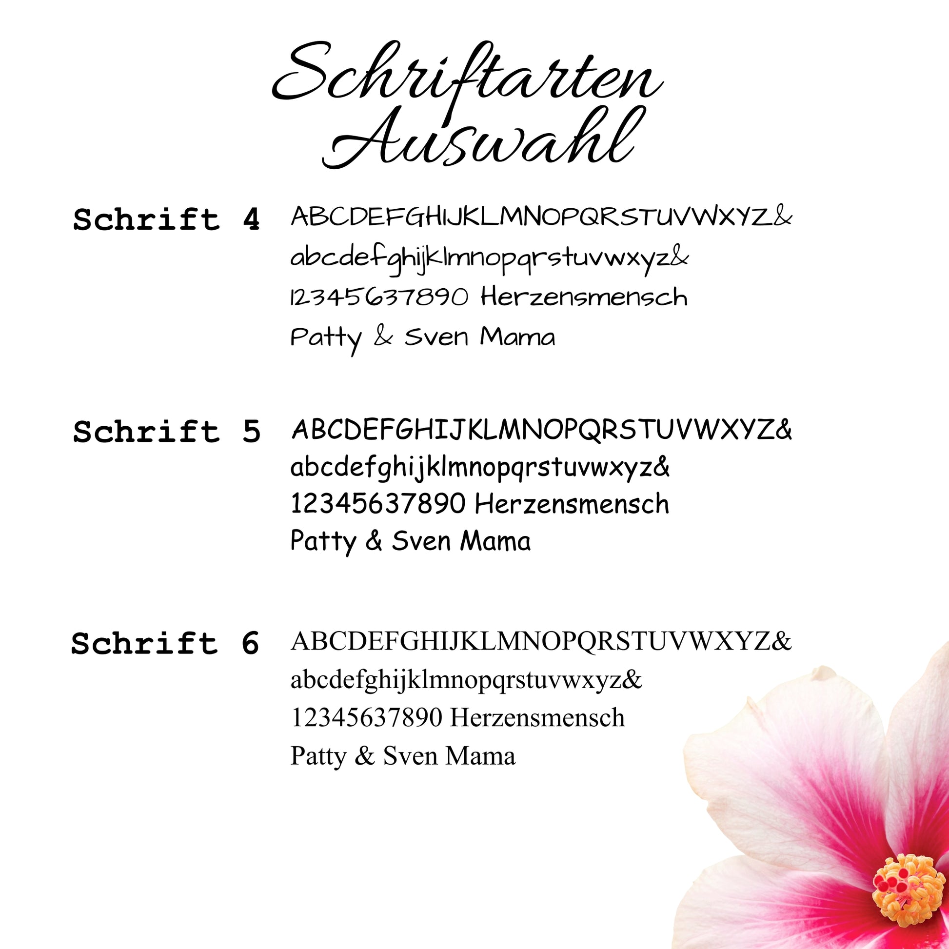 Schriftauswahl für personalisiertes Rotweinglas Lasergravur